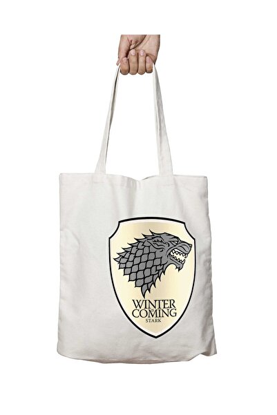 ART HEDİYE حقيبة كتف مدرسية دائمة قابلة للغسل من Game Of Thrones Star Chrest