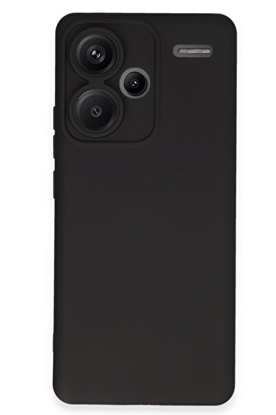 NewFace حافظة هاتف Xiaomi Redmi Note 13 Pro Plus مصنوعة من السيليكون المخملي نانو - أسود 452121