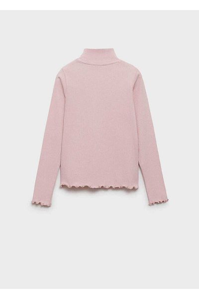 MANGO Kids Tricou cu guler elastic