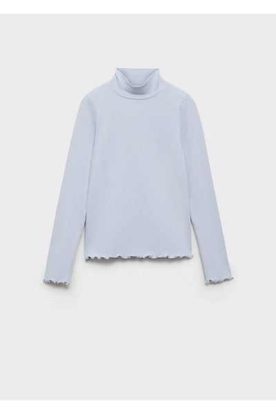 MANGO Kids Tricou cu guler elastic