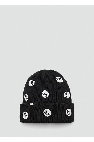 MANGO Kids Beret z dzianiny w kształcie czaszki