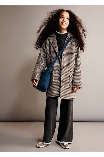 MANGO Kids Corded Woven Trousers