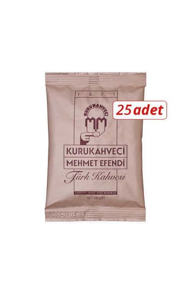 Mehmet Efendi Mehmet Efendi Turkish Coffee - 25 x 100 gr