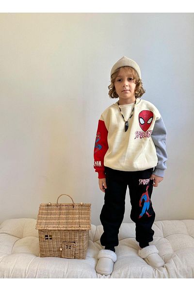 YİGİT BUTİK Character Printed Boy Suit