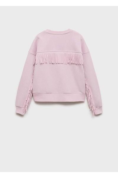 MANGO Kids Sweatshirt aus Baumwolle mit Verarbeitungsdetails