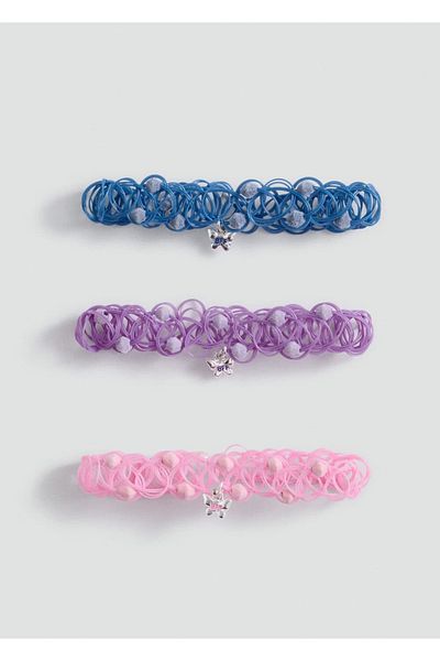 MANGO Kids Set mit 3 Armbändern „Best Friends“.