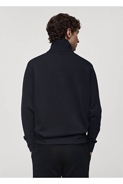 MANGO Man Koku önleyici teknolojili fermuarlı sweatshirt