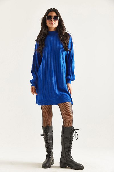 İKLİM LİFE Corded Knitwear Tunic