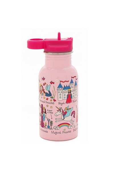 Tyrrell Katz Princess 400ml Stainless Steel Flask - with Straw