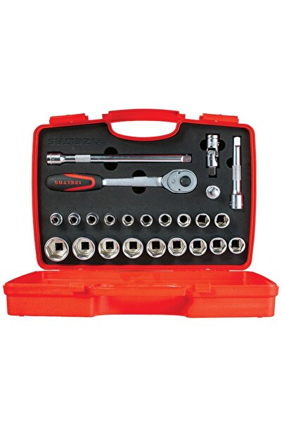 İzeltaş طقم مفاتيح ربط بستة زوايا 1/2 بوصة 24 قطعة