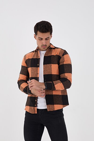 jack carisma SZŰK SZABÁSÚ FAKKERESZTŐ KOCKÁS SLIM FIT FÉRFIING