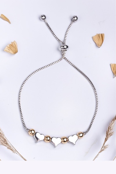 3 Heart Bracelet