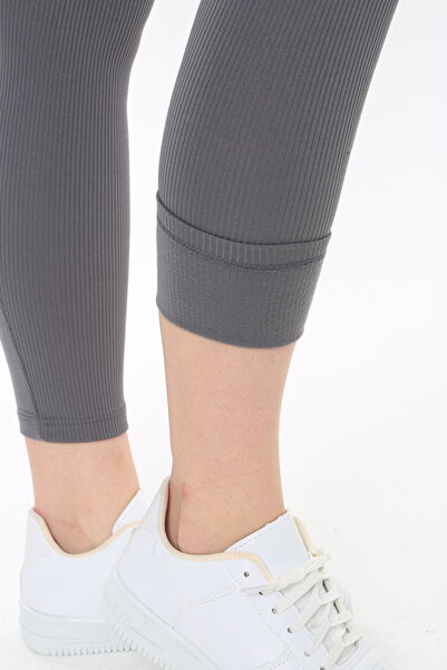 Jeevee Ψηλόμεσο κολάν Winter Raised με ραβδώσεις