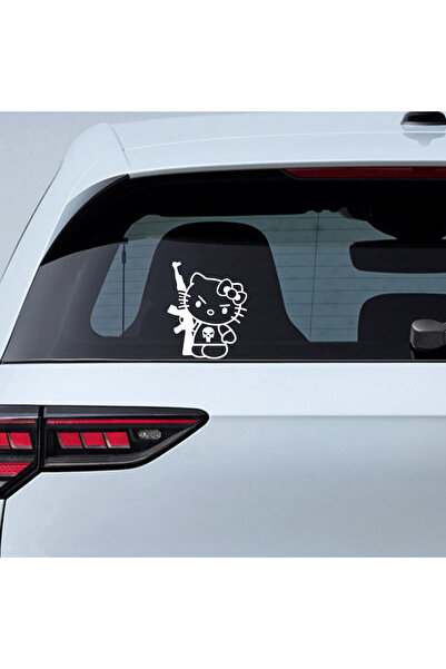 Genel Markalar Hello Kitty Silah Sticker - Hello Kitty Sitcker - Oto Sticker ...