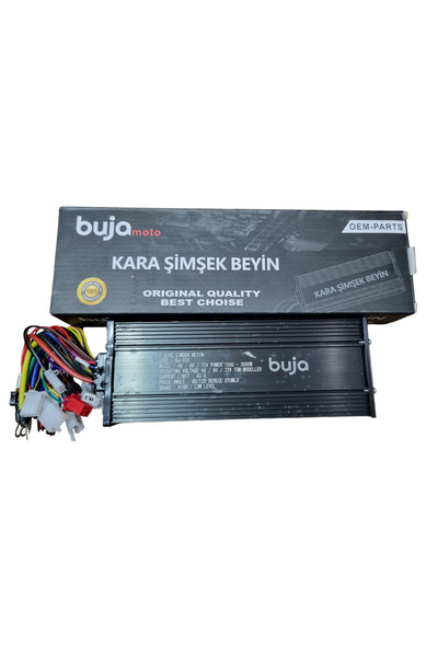 buja Ebike Kara Şimşek Beyin 48v72v 1500w3000w 43Amper