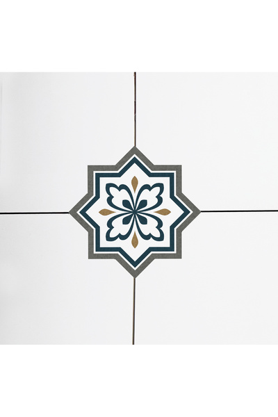 Artemedo Fayans Sticker, Karo Sticker, 18 Adet Su Geçirmez Banyo Fayans ve Ka...