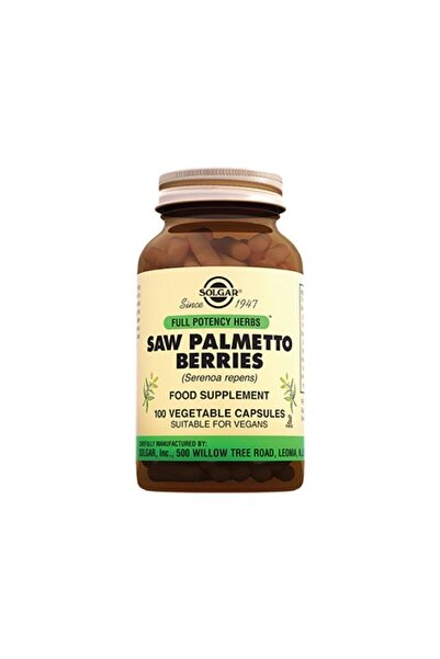 Solgar Saw Palmetto 520 mg 100 kapsül