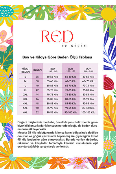 red iç giyim Chiloți din bumbac cu talie înaltă pentru femei, pachet de 5 (MĂRIME MARE-BATTAL-BATO)