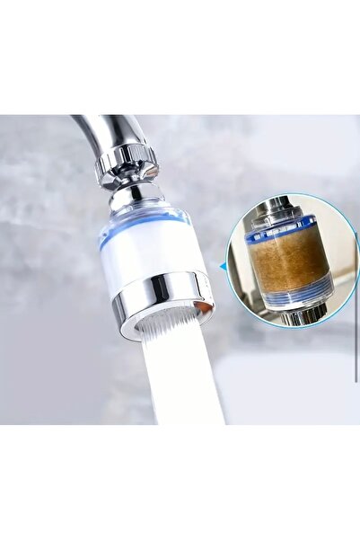 TRUVA Su tasarruflu kireç önleyici özellikli musluk başlığı 180 derece döner ...