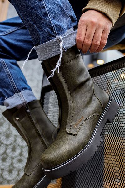 Chekich Khaki Men's Boots