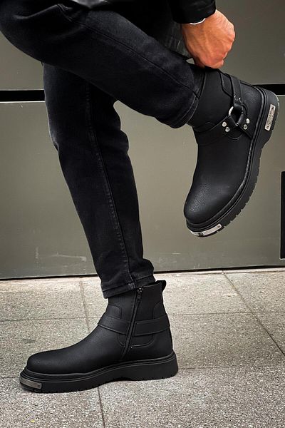 Chekich Black Men's Boots