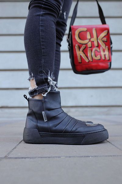 Chekich Men's Black Boots