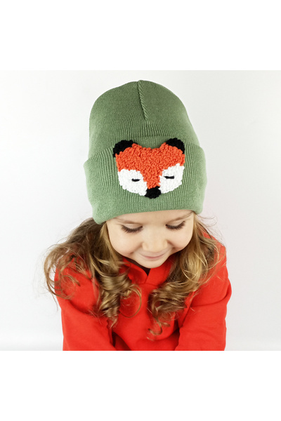 woodycord Beretă pentru copii și adolescenți Punch Fox