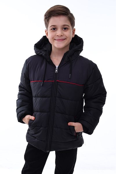minikiss Waterproof Jessica Fabric Fiber Inner Liner Fleece Premium Quality Boy Hooded Coat