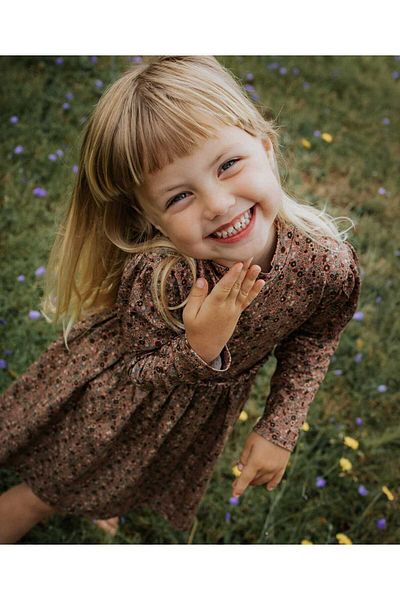 Colorstories Organic Cotton Floral Print Dress