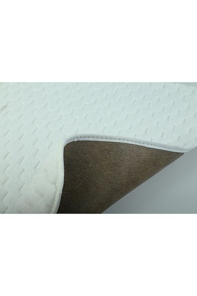 FeelHome Αντιολισθητική βάση Willow, Super Absorbent Σετ πατάκι μπάνιου 2 τεμαχίων Λευκό