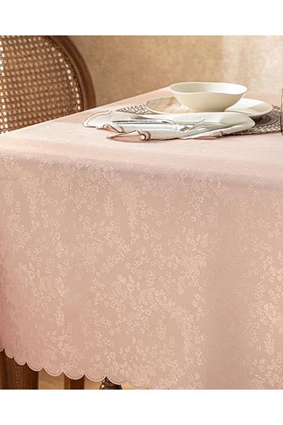 English Home Κάλυμμα τραπεζιού Luke Polyester - Πούδρα 150x200 cm