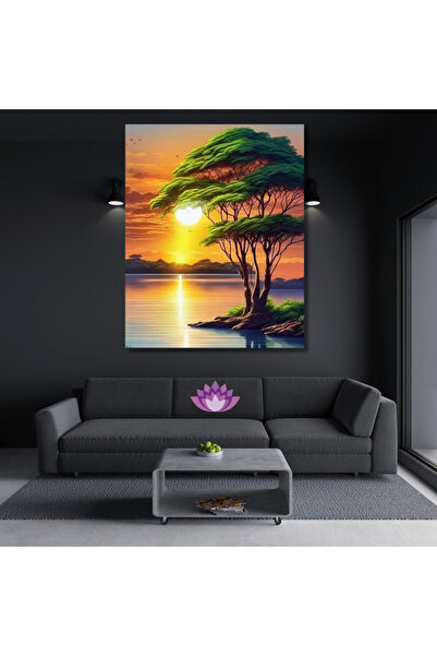 Renklerle Dans Sayılarla Boyama Hobi Seti Renkli Baskılı (ÇERÇEVELİ) 40x50 Cm...