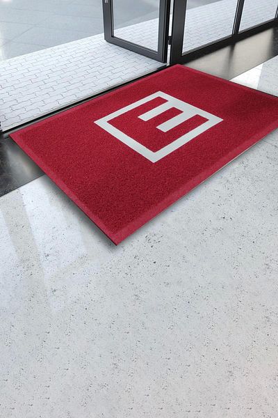Valerine Life Curly Red Pharmacy Welcome Welcome Workplace Door Mat 60X80Cm