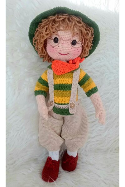 OYUNCAKPARK Poyraz Bebek Amigurumi Organik Oyuncak