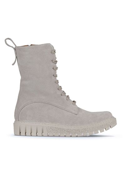 Bueno Shoes Γυναικείες Μπότες Beige Suede - Flat Cut 01wz5208