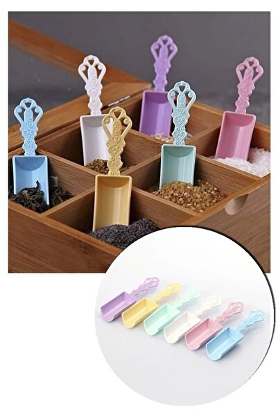 Online Kapında طقم مجرفة توابل فاخرة مكون من 6 قطع - بلاستيك