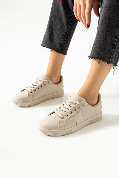 ŞNG Ayakkabı Pantofi sport de damă bej Starry