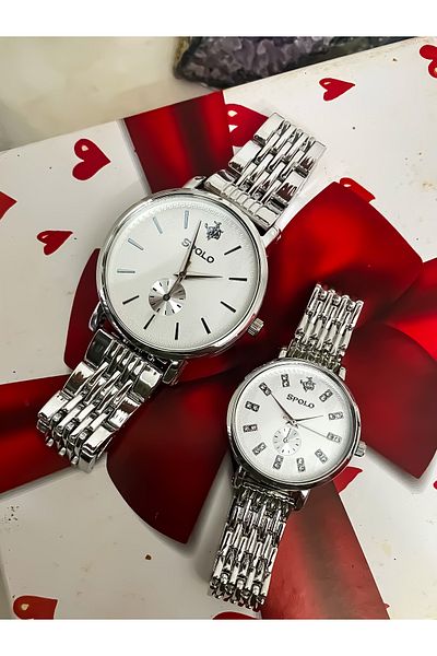 S.POLO Women's Men's Wristwatch Couple Watch Couple Watch Mr. Watch Team Valentine's Day Gift