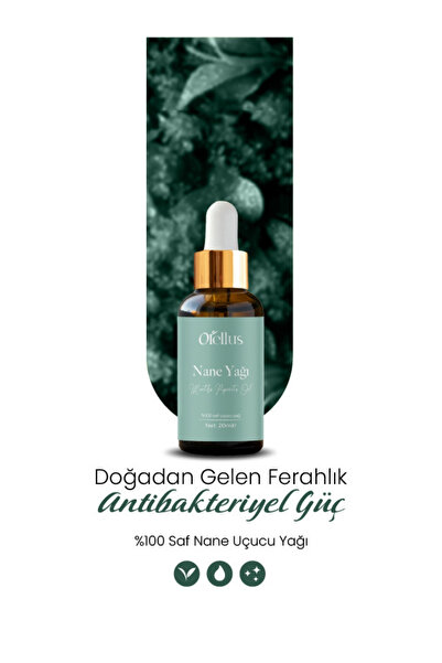 Orellus Nane Yağı %100 Saf, Doğal Ve Organik 20 ml