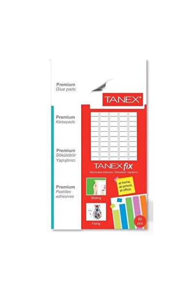 Tanex Sökülebilir Hamur Yapıştırıcı 50gr - Beyaz