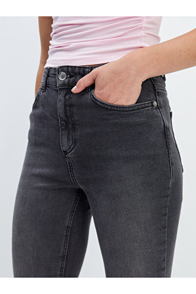 LC Waikiki Gray Mars Flare Women's Jeans