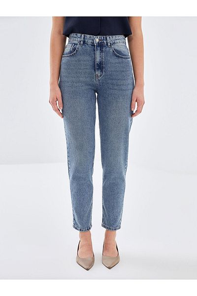 LC Waikiki Pantaloni de damă Mom Fit - W4CS32Z8