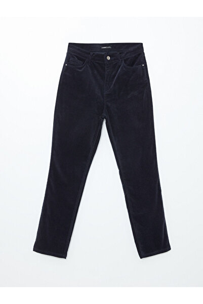 LC Waikiki Classic  Dar Fit Kadife Kadın Pantolon