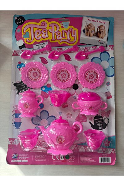 Zdtoptan Oyuncak Mutfak Set, 12 Parça Çay Seti