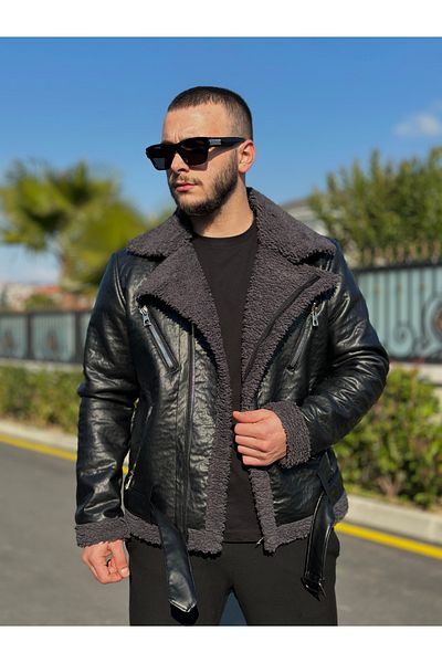 KINGAF ΑΝΔΡΙΚΟ ΔΕΡΜΑΤΙΝΟ ΠΑΝΤΣΟΥΛΑ ΜΕ ΓΟΥΝΑ ΕΣΩΤΕΡΙΚΑ
