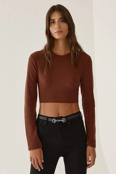 Hiccup Плетена блуза Slim Fit