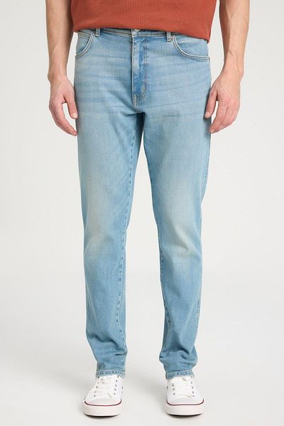 WRANGLER Světle modrá Skinny Leg - Texas zúžené džíny s nízkým pasem, Regular Fit