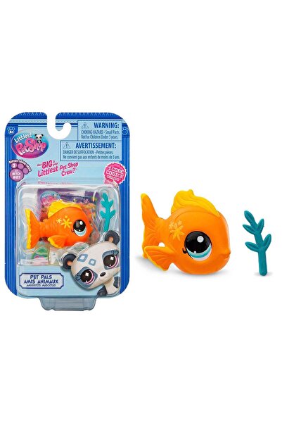 TOYFEST Littlest Pet Shop Minişler 1’li Figür Seri 2 - Balık - 5 Cm Minişler