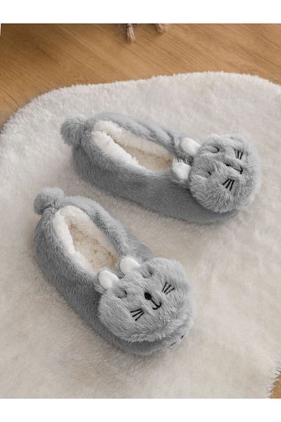 LC Waikiki 3D Plush Women's Slippers