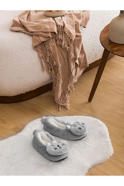 LC Waikiki 3D Plush Women's Slippers